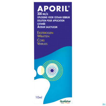 Aporil 200mg/g sol application cutanee    10ml