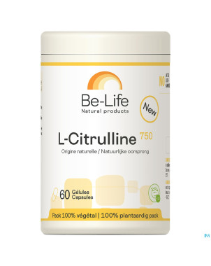 L-citrulline 750 be life caps 60