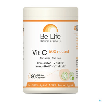 Vit c 500 neutral be life caps 90 nf rempl.3274537