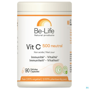 Vit c 500 neutral be life caps 90 nf rempl.3274537