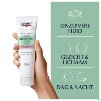 Eucerin dermopure triple action gel nettoy.  150ml
