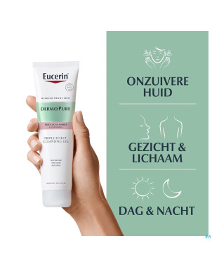 Eucerin dermopure triple action gel nettoy.  150ml