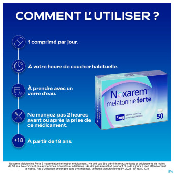 Noxarem melatonine forte 5mg    comp 50