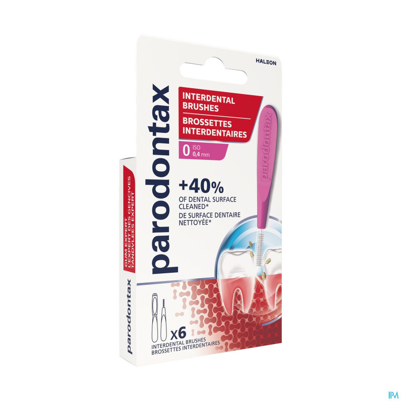 Parodontax brossettes interdentaires 0,4mm    6