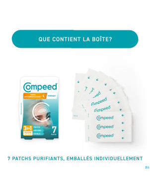 Compeed a/imperfections purifiant    patchs 7