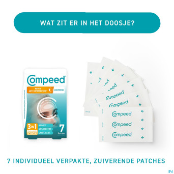 Compeed a/imperfections purifiant    patchs 7