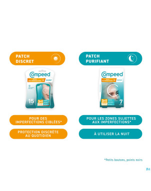Compeed a/imperfections purifiant    patchs 7