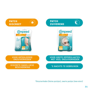 Compeed a/imperfections purifiant    patchs 7