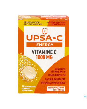 Upsa c energy 1000mg    comp efferv. 20