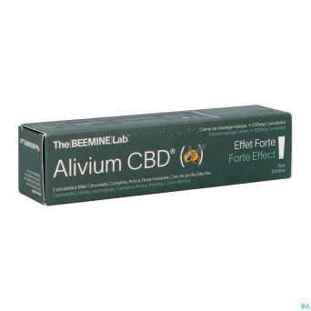 Beemine lab alivium cbd cr massage chaud&froid75ml