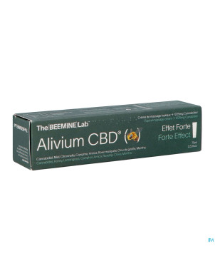 Beemine lab alivium cbd cr massage chaud&froid75ml