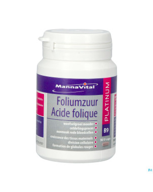 Mannavital acide folique platinum    v-caps 90
