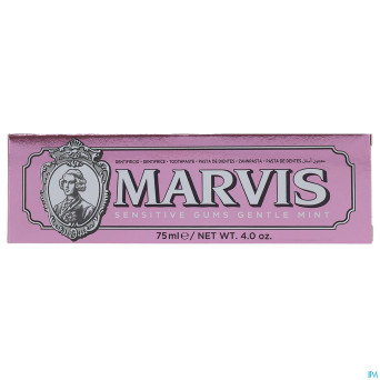 Marvis dentifrice sensitive menthe douce    75ml