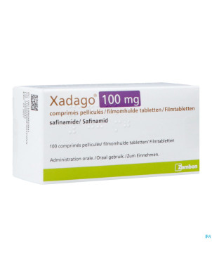 Xadago orifarm 100mg    comp pell 100  pip