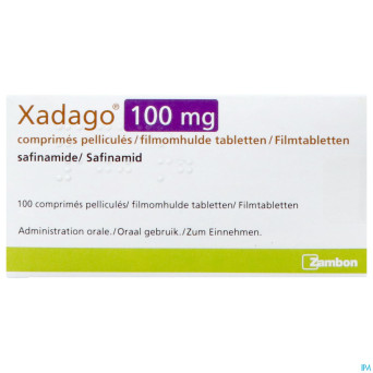 Xadago orifarm 100mg    comp pell 100  pip