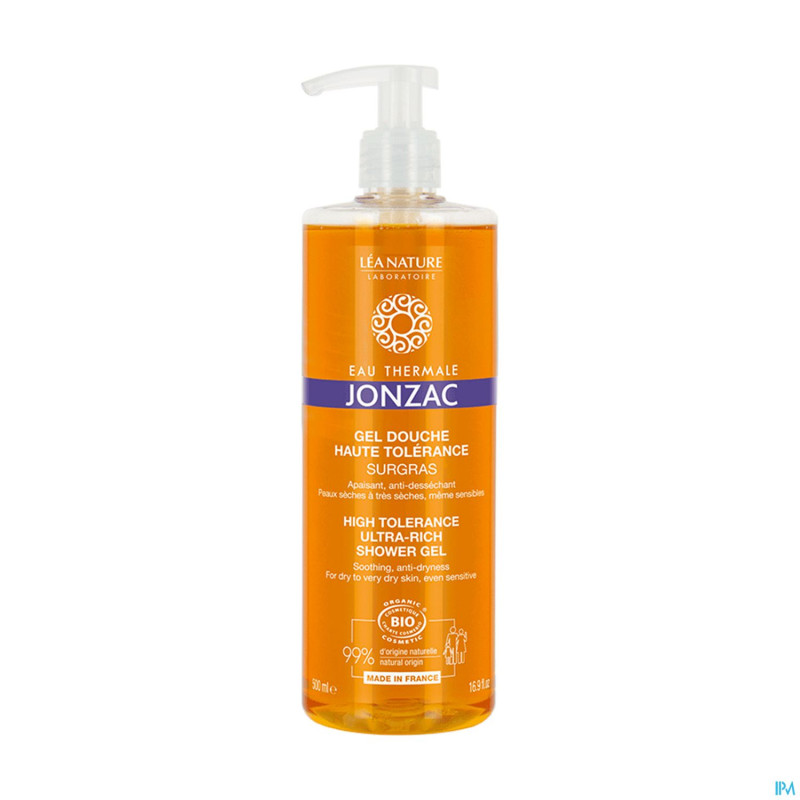 Jonzac nutritive gel douche surgras bio    500ml