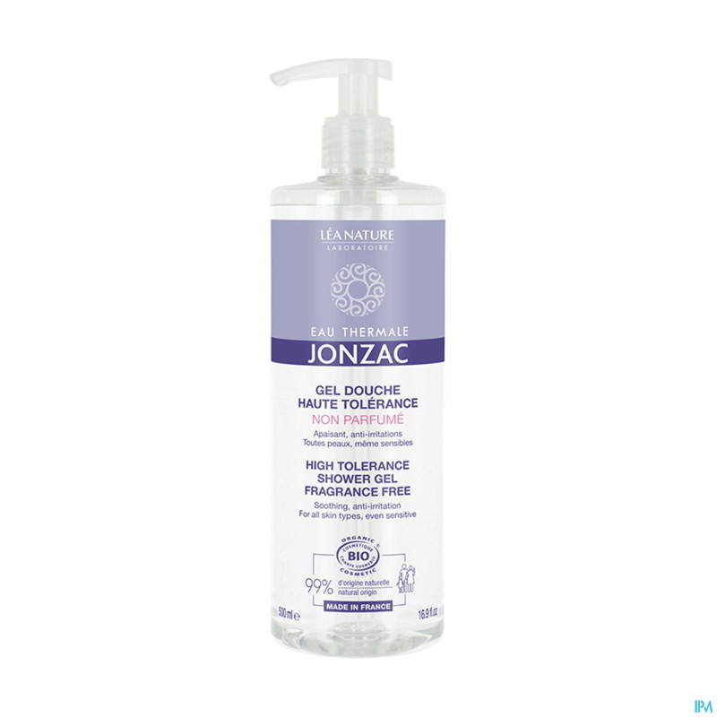Jonzac reactive gel douche n/parf bio    500ml
