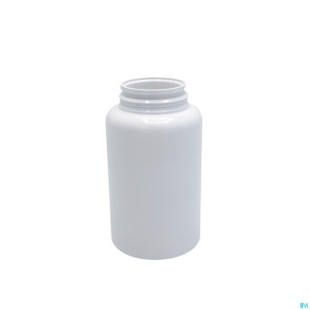 Container gelules blanc 40ml s/capsule 31mm 18