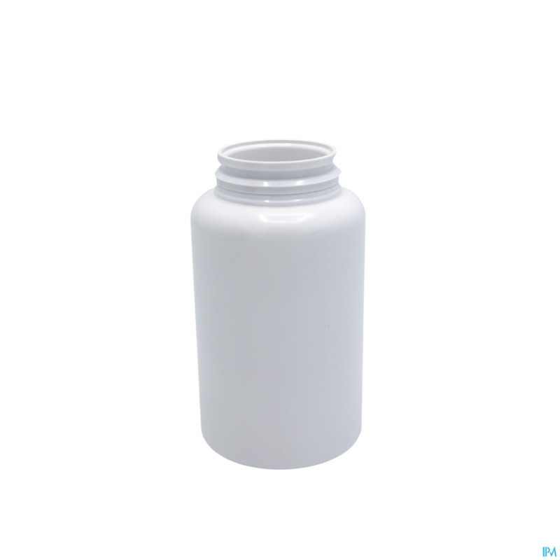 Container gelules blanc 40ml s/capsule 31mm 18