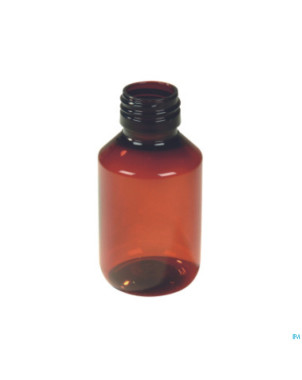 Flacon pet brun pp28 s/capsule 1l 6