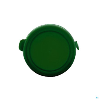 Capsule vert foncee container gelule.blanc 43mm 30