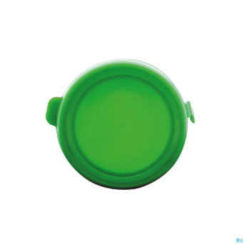 Capsule vert claire container gelule.blanc 43mm 30