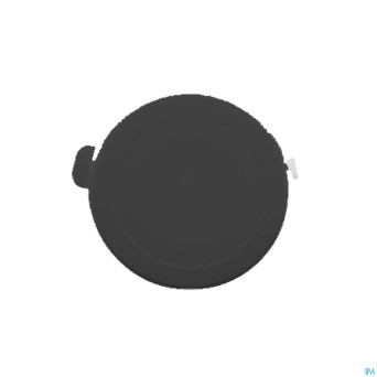 Capsule noire container gelules blanc 43mm 30