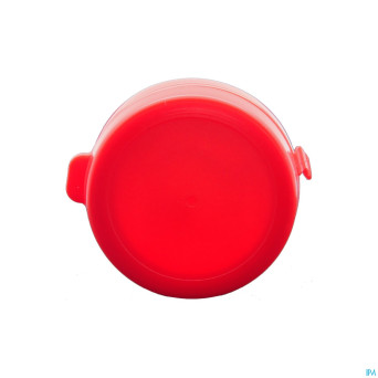 Capsule rouge container gelules pet brun    30