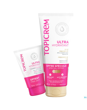 Topicrem um hale pro 200ml + gommage 50ml