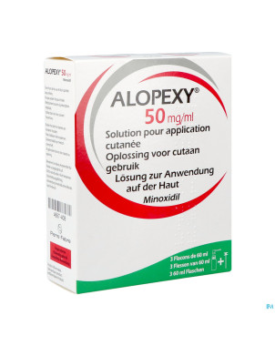 Alopexy pi pharma 50mg/ml sol cutanee fl3x60ml pip
