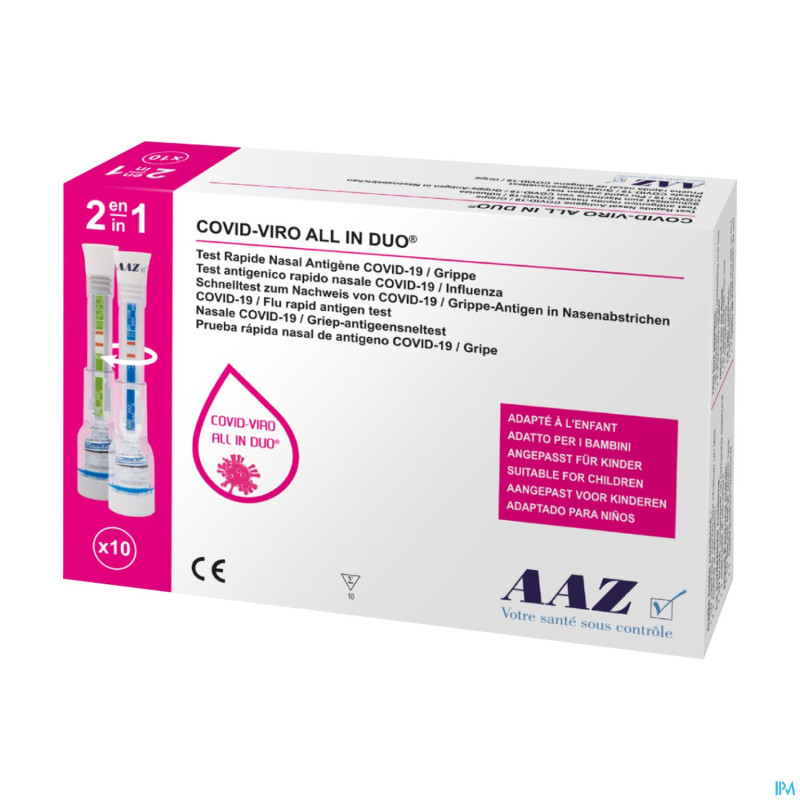 All in covid viro duo test