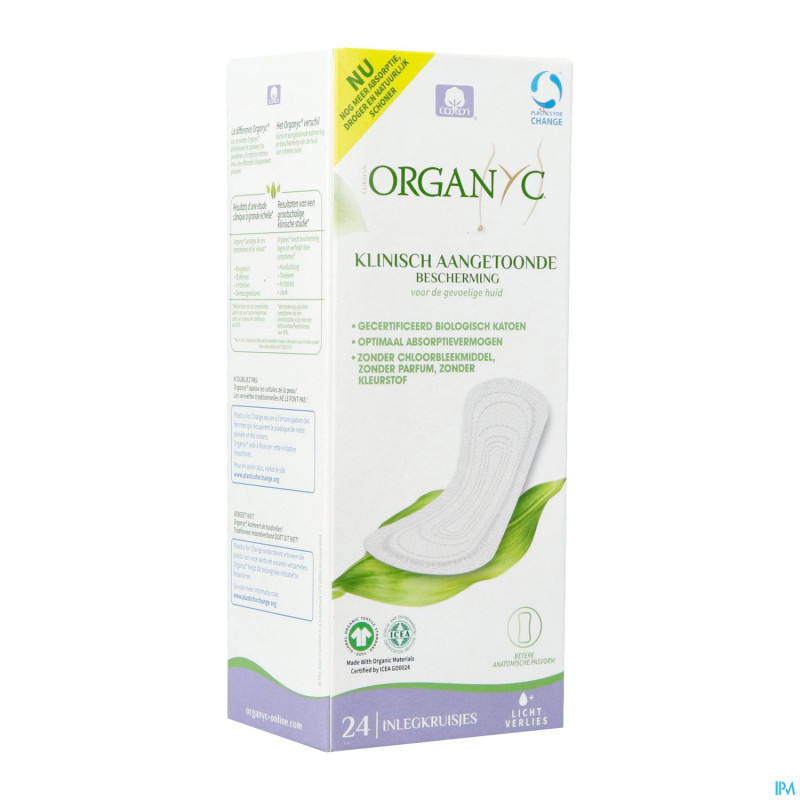 Organyc protege slip coton bio    24