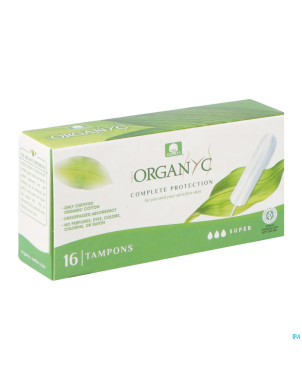 Organyc tampon super coton bio    16