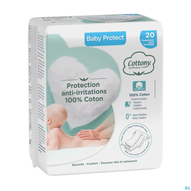 Cottony baby protect coton    20