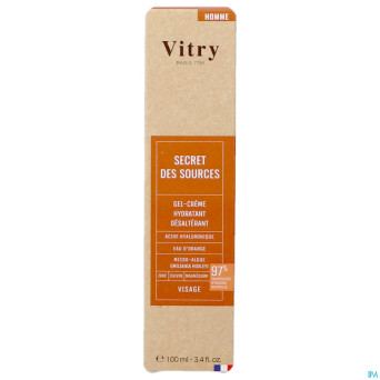 Vitry secret sources gel&cr hydra desalterant100ml