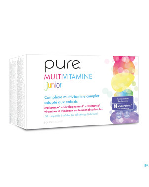 Pure multivitamine junior    comp a croquer 60
