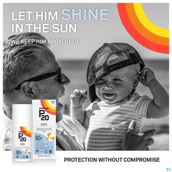 P20 lotion solaire enfants ip50    100ml