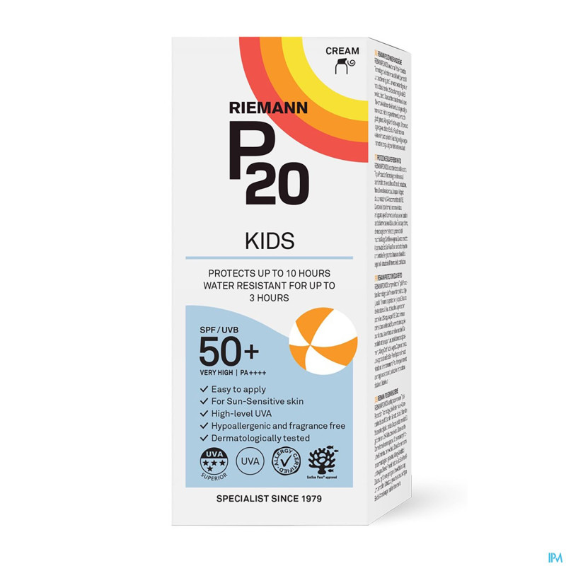 P20 lotion solaire enfants ip50    200ml