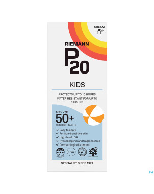 P20 lotion solaire enfants ip50    200ml