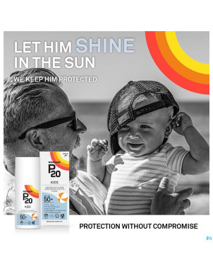 P20 lotion solaire enfants ip50    200ml