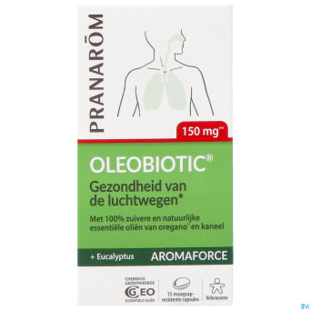 Pranarom aromaforce oleobiotic    caps 15