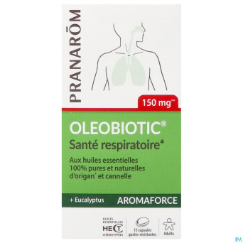 Pranarom aromaforce oleobiotic    caps 15