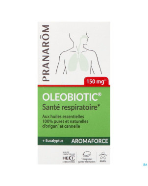 Pranarom aromaforce oleobiotic    caps 15