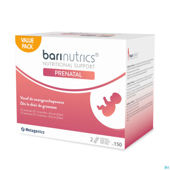 Barinutrics prenatal caps 150    metagenics