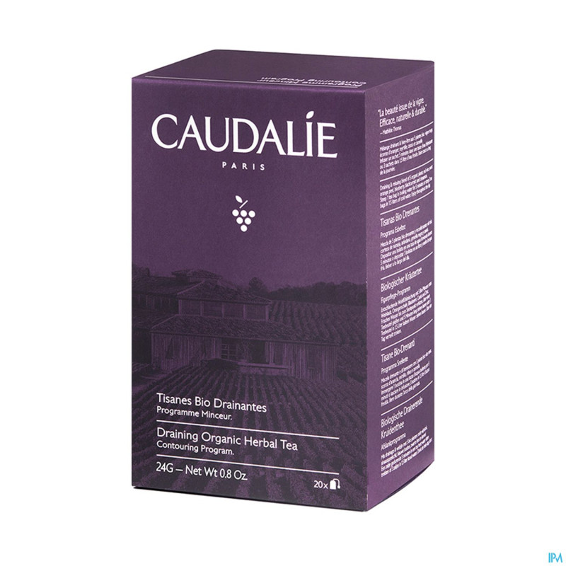 Caudalie tisane drainante bio    sach 24g