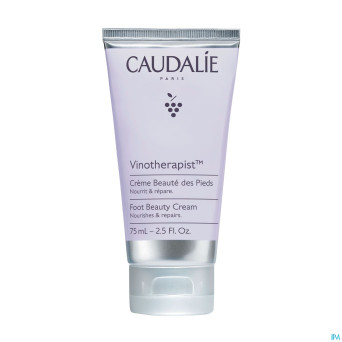 Caudalie vinotherapist creme beaute pieds  75ml nf