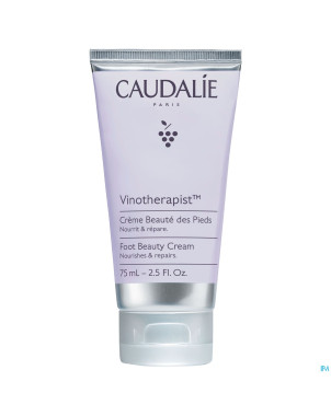 Caudalie vinotherapist creme beaute pieds  75ml nf