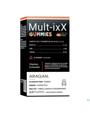 Multi ixx gummies    30