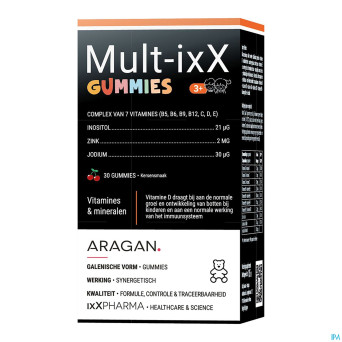 Multi ixx gummies    30