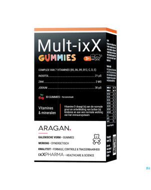 Multi ixx gummies    30